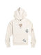 Sweatshirt mit Kapuze Beige