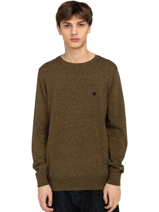 Element Herren Langarm-Pullover Dull Gold