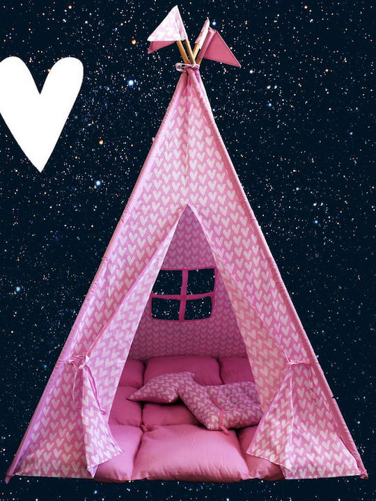 Baby Bliss Kids Indian Teepee Play Tent BLISS070001 Pink