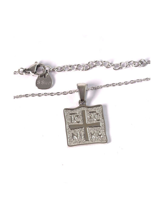 Necklace Amulet from Steel