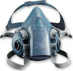 3M Mask Half Face Σιλικόνης Blue