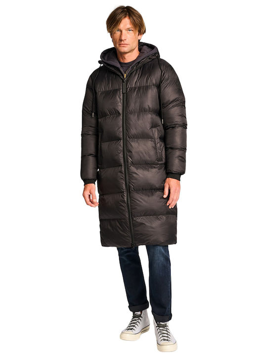 Bert Χειμωνιάτικο Μπουφάν Puffer Μαύρο