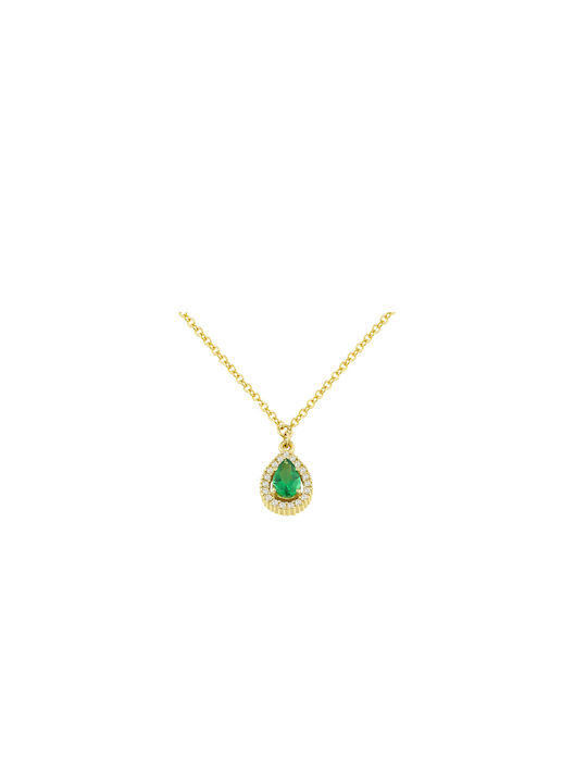 Kontopoulos Necklace from Gold 14K