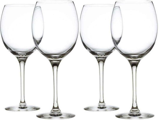 Alessi Σετ Ποτήρια για Κόκκινο Κρασί από Γυαλί 450ml 4τμχ