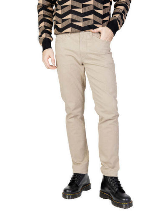 Borghese Pantalon Bărbătesc Bej