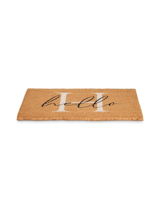 Gift Decor Entrance Mat White