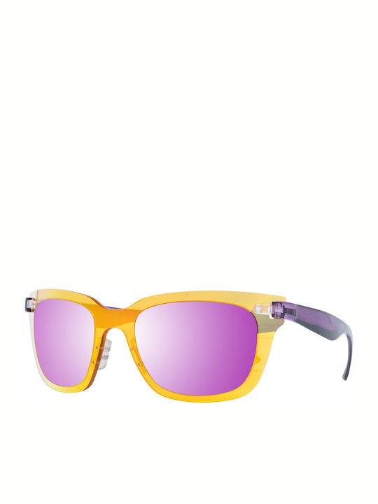 Try Ochelari de soare Κίτρινα cu Cadru & Violet Lentilă
