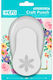 +Efo Punch with Flower Design