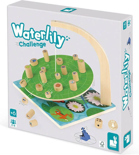 Επιτραπέζιο Παιχνίδι Waterlily Challenge για 2-6 Παίκτες 6+ Ετών (EN) Janod