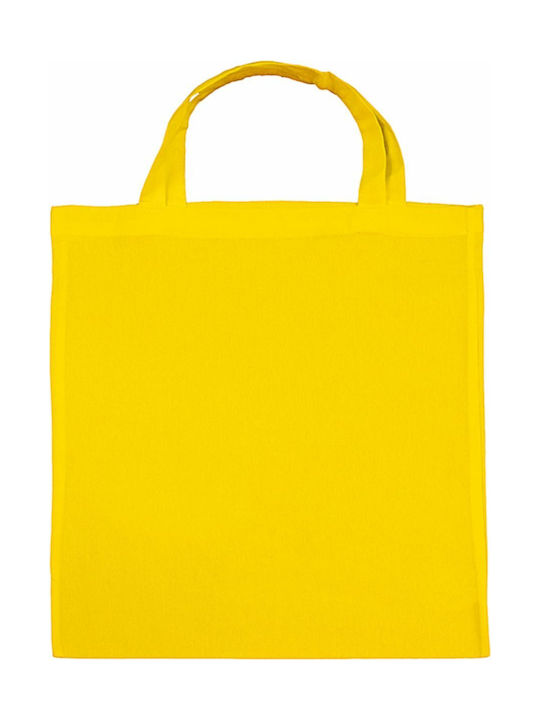 Jassz Bags Υφασμάτινη Τσάντα για Ψώνια σε Κίτρινο χρώμα
