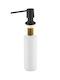 Aquasanita Dispenser Plastic Negru 350ml