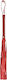STD Peitsche in Rot Farbe