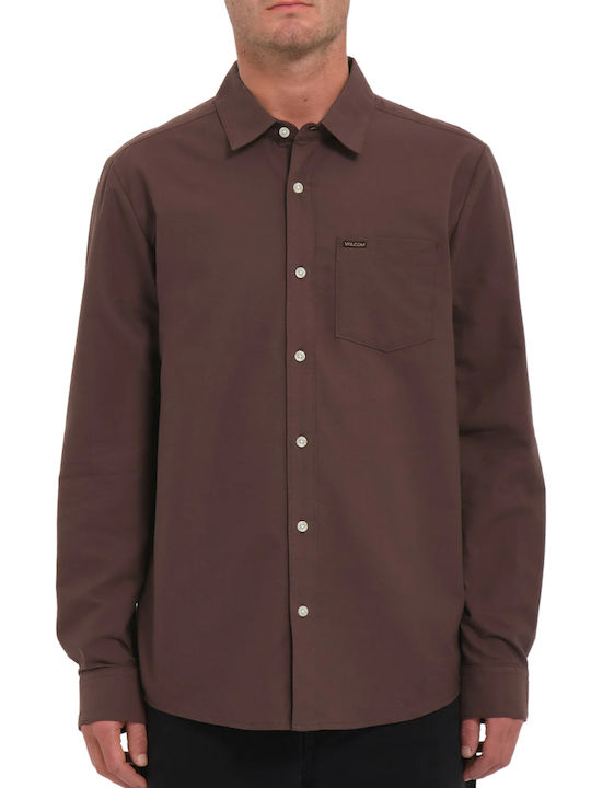 Volcom Men's Shirt Long Sleeve PMC/PUMICE