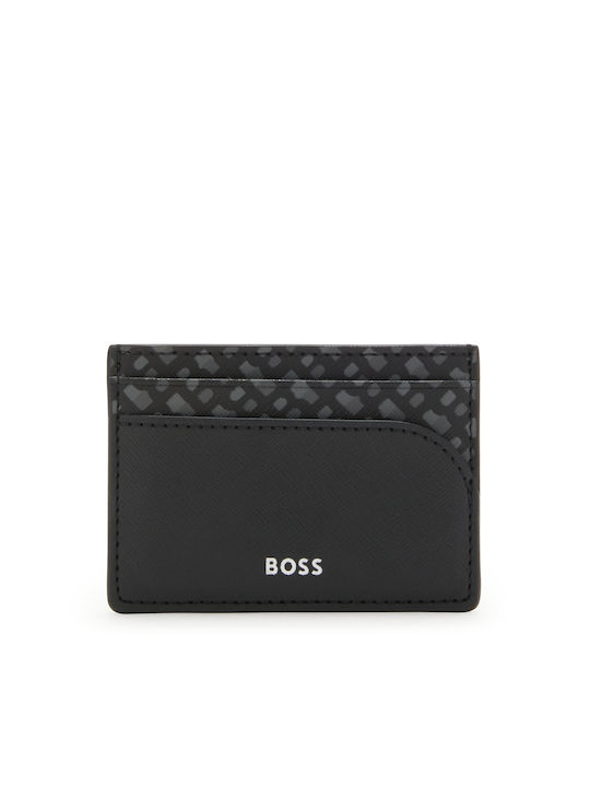Hugo Boss Boss Herren Brieftasche Karten Schwarz
