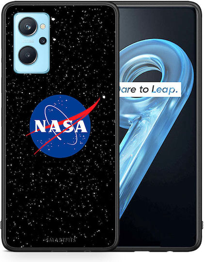 Smartfits Popart Nasa Back Cover Black (Oppo A96)