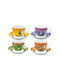 Art et Lumiere Cup Cappuccino Porcelain Brown 260ml