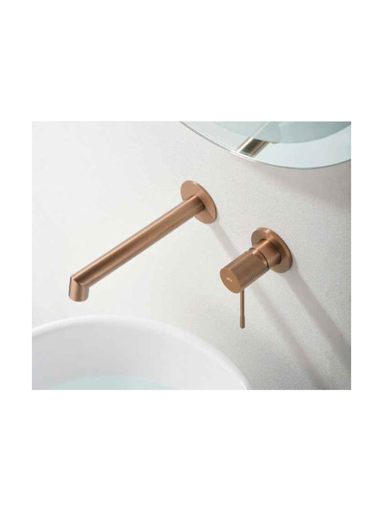 Imex Line Built-In with 1 Exit Matte Rose Gold / Copper