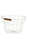 Decorative Basket Metallic 26x26x16cm Kaemingk