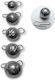 Behr Flex Heads 70-877 Μολυβοκεφαλή Ψαρέματος 12gr