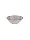 Fine Salad Bowl from Porcelain Gray 18x18cm