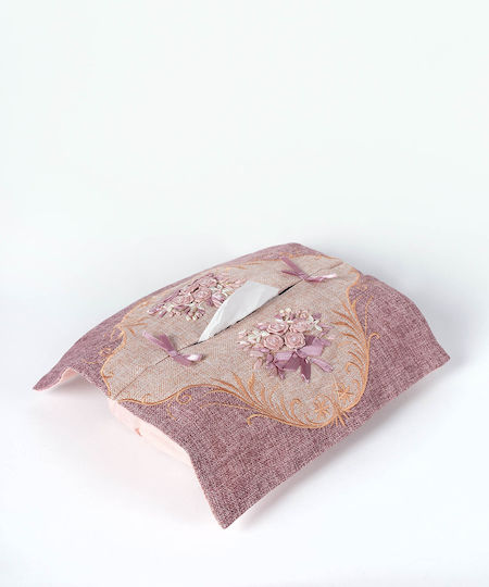 Silk Fashion Suport pentru șervețele Roz 30x30cm 6978000005017 Silk Fashion Suport pentru șervețele Roz 30x30cm 6978000005017