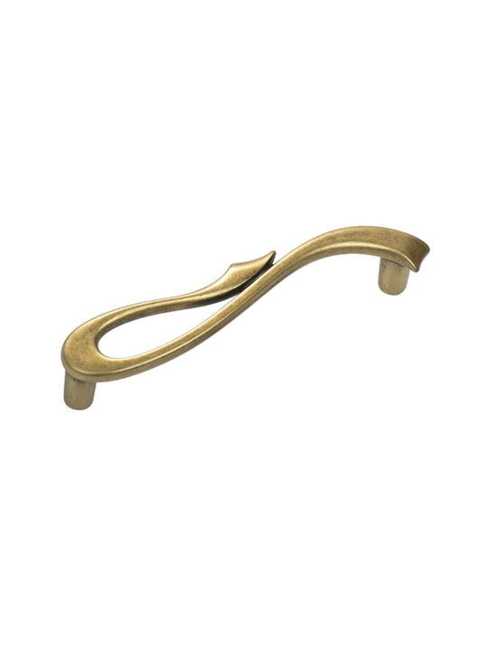 Roline 549 Antique Furniture Handle from Zamak with Hole Centers 160mm 549-LAVI-ANTIQUE-096