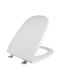 Plastic Toilet Seat White