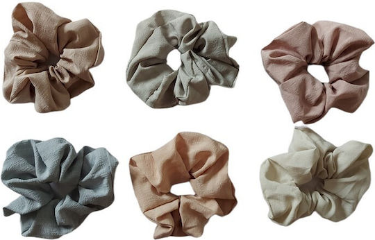 Ro-Ro Accessories Scrunchie Εκρού
