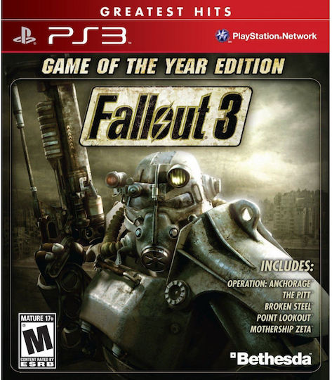 Fallout 3 (Greatest Hits) Game of the Year Edition PS3 Game
