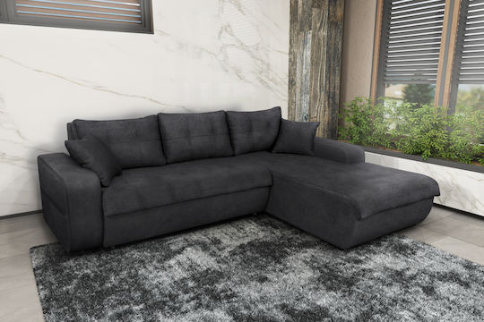Virginia Ecke Sofa Sofa mit Rechte Ecke & Stauraum Gray 246x190cm