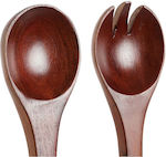 Home Esprit Spoon Wooden 32cm S3053714 2pcs