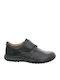 Leder Herren Freizeitschuhe Schwarz