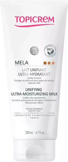 Topicrem Mela Ultra-moisturizing Unifying Ενυδατική Lotion Σώματος για Όλες τις Επιδερμίδες 200ml