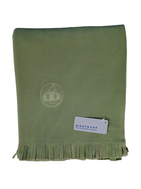 Manterol Casa Fleece Armchair Throw Fleece 120x160cm Green