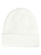 4F Beanie Unisex Beanie Knitted in White color