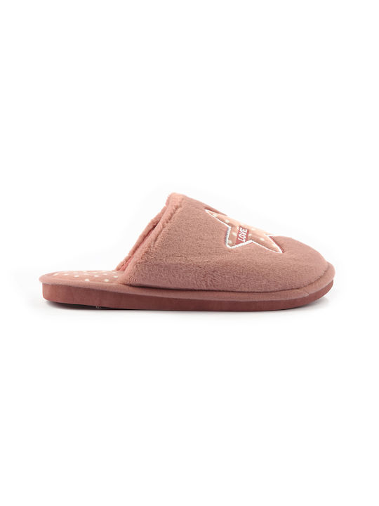 Fshoes Winter Women's Slippers in Pink color