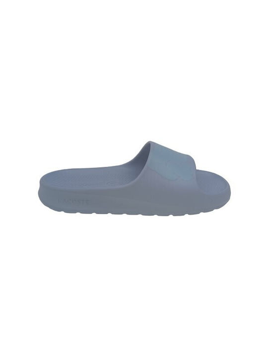 Lacoste Croco 2.0 Frauen Flip Flops in Blau Farbe