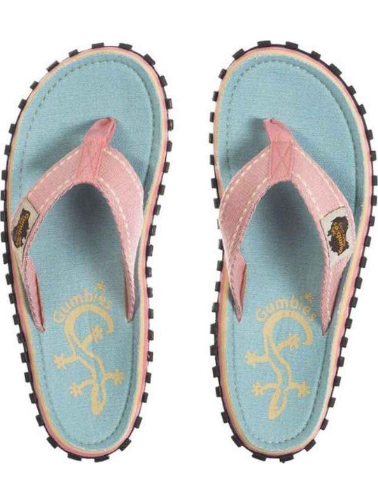 Islander Gecko Women's Flip Flops Pink