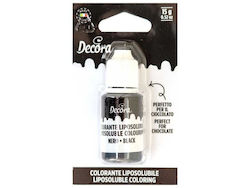 Decora Food Colouring Liquid Black 15gr