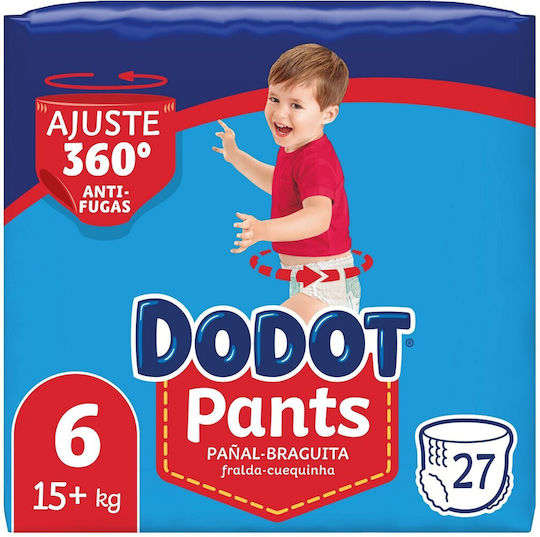 Памперси Гащи Pants № 6 За 15+кг 27бр