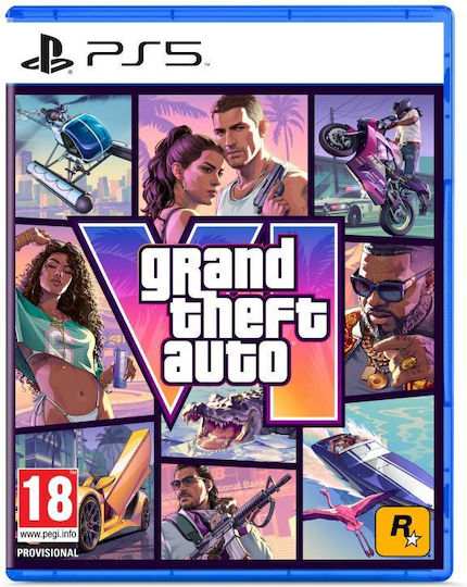 GTA6 - Grand Theft Auto VI PS5 Game - Προπαραγγελία