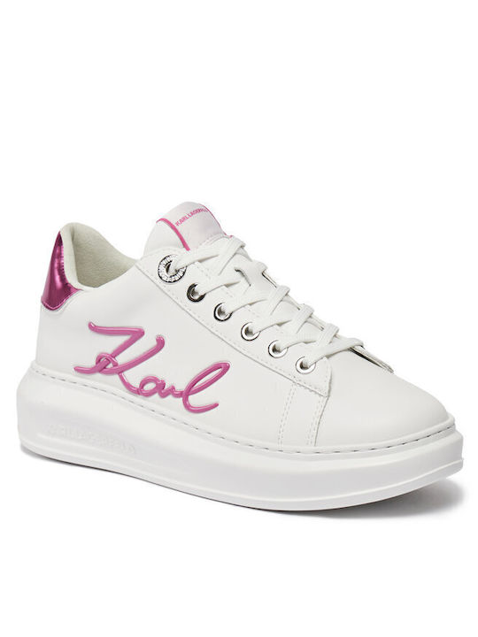 Karl Lagerfeld Femei Sneakers Alb