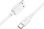 Hoco X96 USB 2.0 Kabel USB-C männlich - USB-A 100W Weiß 1m (HC-X96TWH-100)