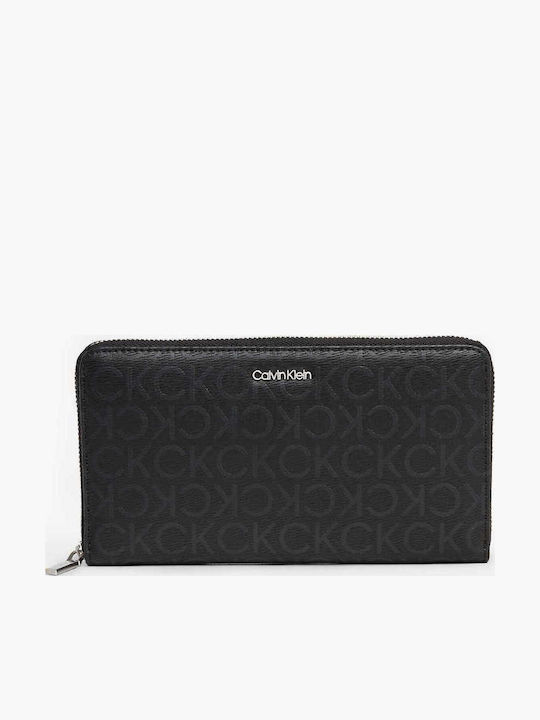 Calvin Klein Must Голяма Дамско Портмоне Класически с RFID Черен