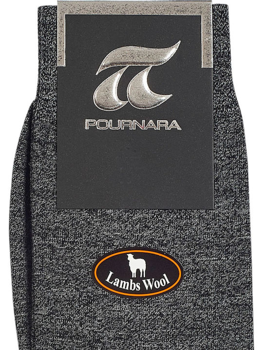 Pournara Herren Socken Black 1Pack