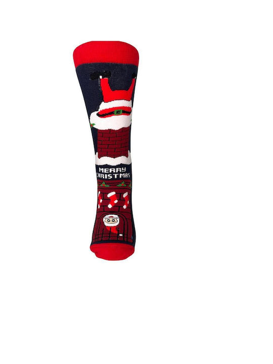 Inizio Дамски Коледни Чорапи BLACK/RED/WHITE 1П...