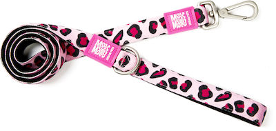 Max & Molly Dog Leash/Lead Strap Leopard Pink Medium 1.2m x 2cm