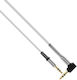 Earldom Καλώδιο Ήχου 3.5mm male - 3.5mm male Μαύρο 1m 14876