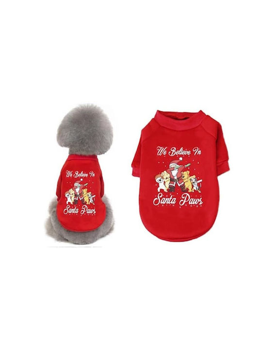 Value Imports Sweatshirt Dog in Red color 20cm.