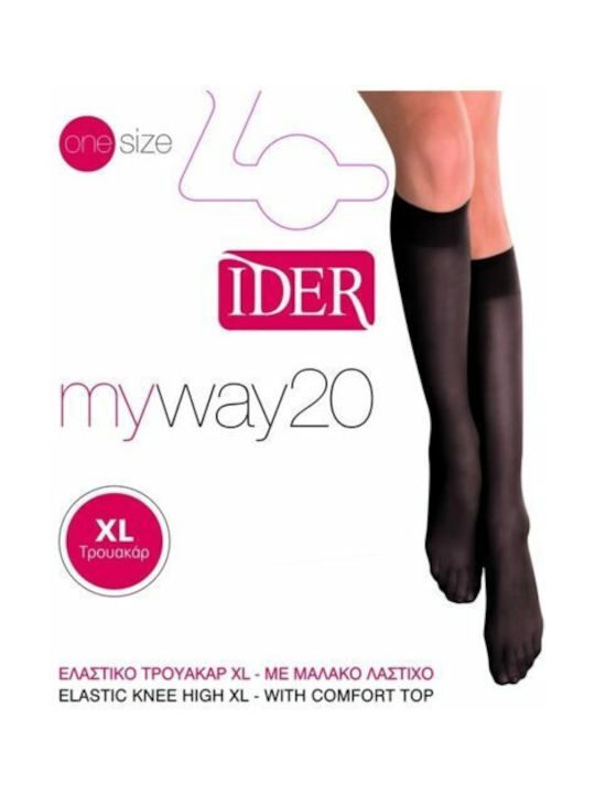 IDER My Way Women's Socks 20 Den MELON